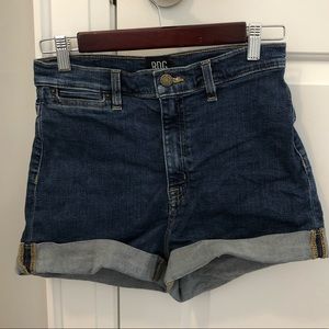 Urban outfitters pin-up denim shorts, size 28